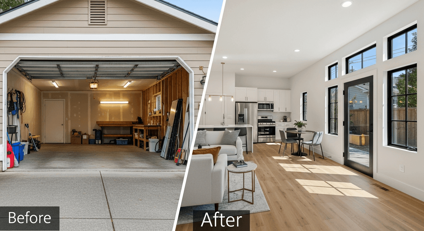 Garage Conversion vs. New Construction ADU: Which Is Right for You?