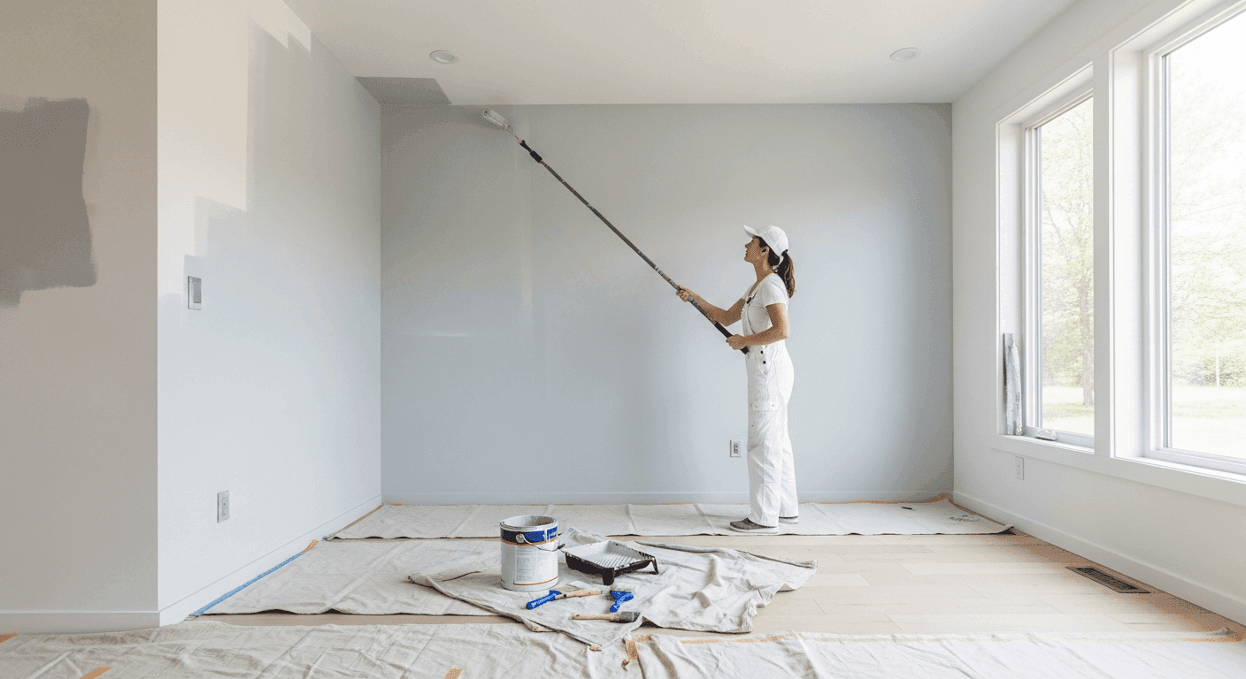 How to Build an ADU, Day 16: Paint & Finishes