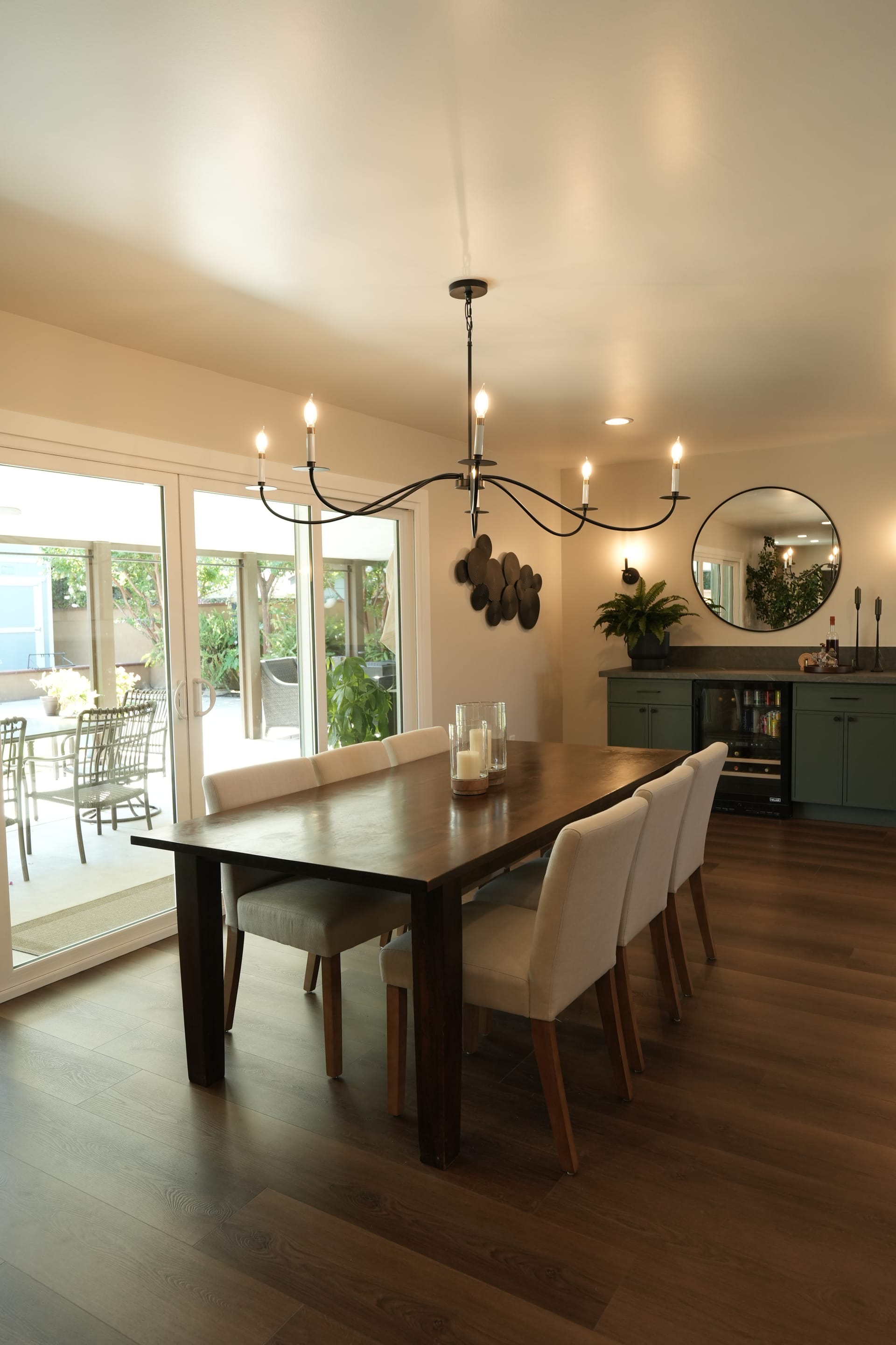 Covina remodel dining area